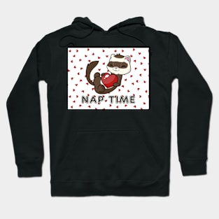 Nap Time Ferret Hoodie